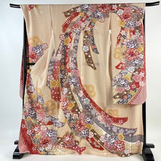 振袖 身丈170cm 裄丈69cm 正絹 美品 逸品 【中古】(着物)