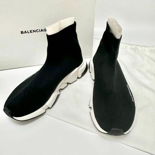 バレンシアガ(Balenciaga)の美品✨バレンシアガ　スピードトレーナー　ソックススニーカー　ブラック　正規品(スニーカー)