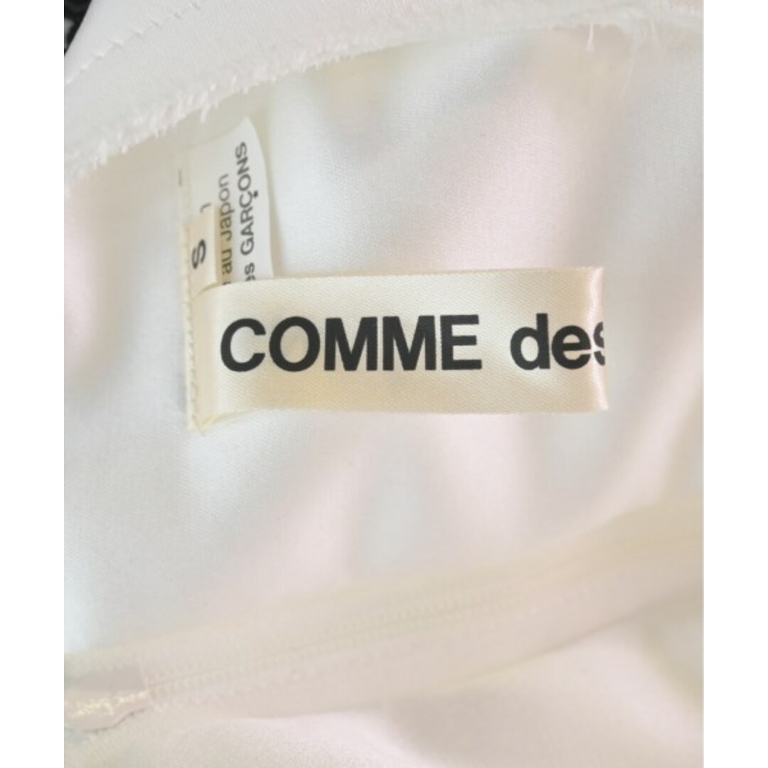 COMME des GARCONS(コムデギャルソン)のCOMME des GARCONS コムデギャルソン ワンピース S 白 【古着】【中古】 レディースのワンピース(ひざ丈ワンピース)の商品写真