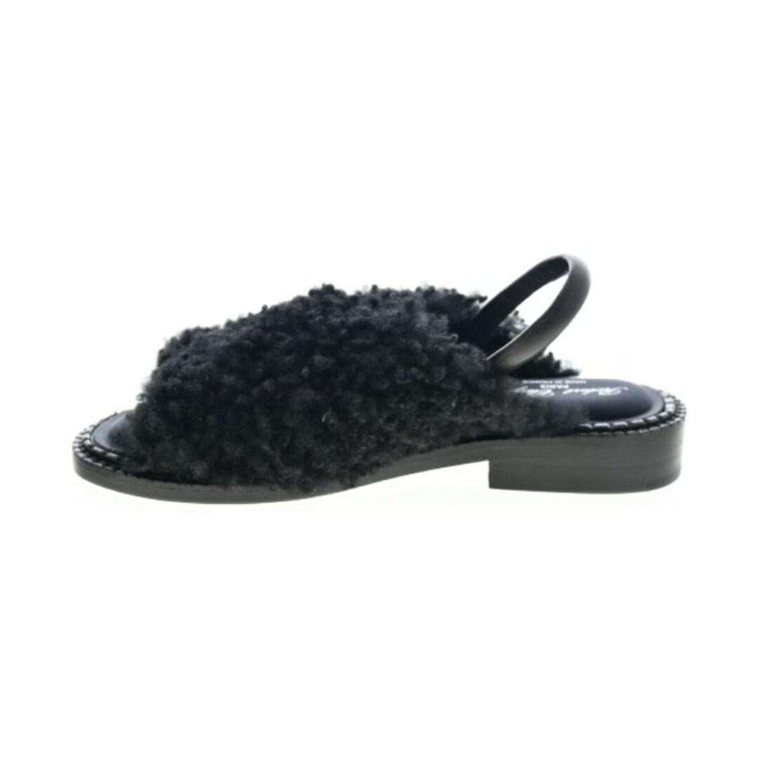 Robert Clergerie サンダル EU36(22.5cm位) 黒 【古着】【中古】 レディースの靴/シューズ(サンダル)の商品写真