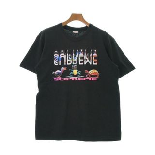 シュプリーム(Supreme)のSupreme シュプリーム Tシャツ・カットソー M 黒 【古着】【中古】(Tシャツ/カットソー(半袖/袖なし))