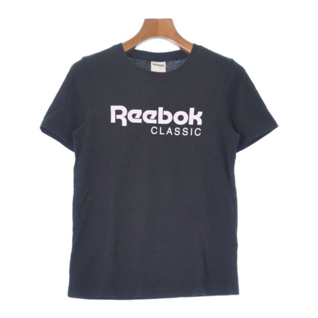 Reebok(リーボック)のReebok リーボック Tシャツ・カットソー M 黒 【古着】【中古】 レディースのトップス(カットソー(半袖/袖なし))の商品写真