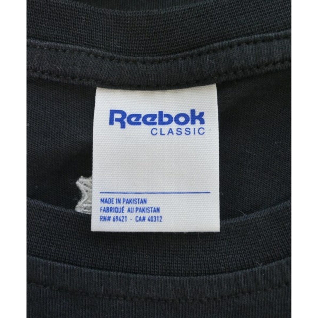 Reebok(リーボック)のReebok リーボック Tシャツ・カットソー M 黒 【古着】【中古】 レディースのトップス(カットソー(半袖/袖なし))の商品写真