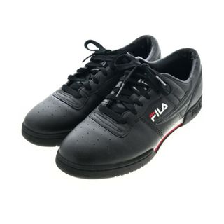 FILA - FILA フィラ スニーカー 27.5cm 黒 【古着】【中古】