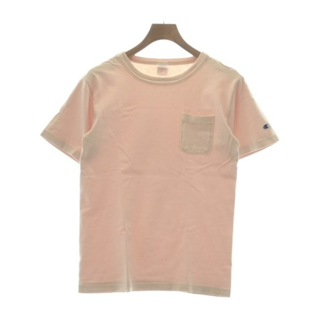 Champion(チャンピオン)のCHAMPION チャンピオン Tシャツ・カットソー S ピンク 【古着】【中古】 メンズのトップス(Tシャツ/カットソー(半袖/袖なし))の商品写真