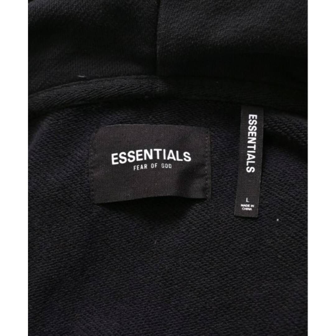 Fear of God ESSENTIALS パーカー L 黒 【古着】【中古】 メンズのトップス(パーカー)の商品写真