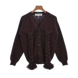 COMME des GARCONS GIRL カーディガン M エンジ 【古着】【中古】