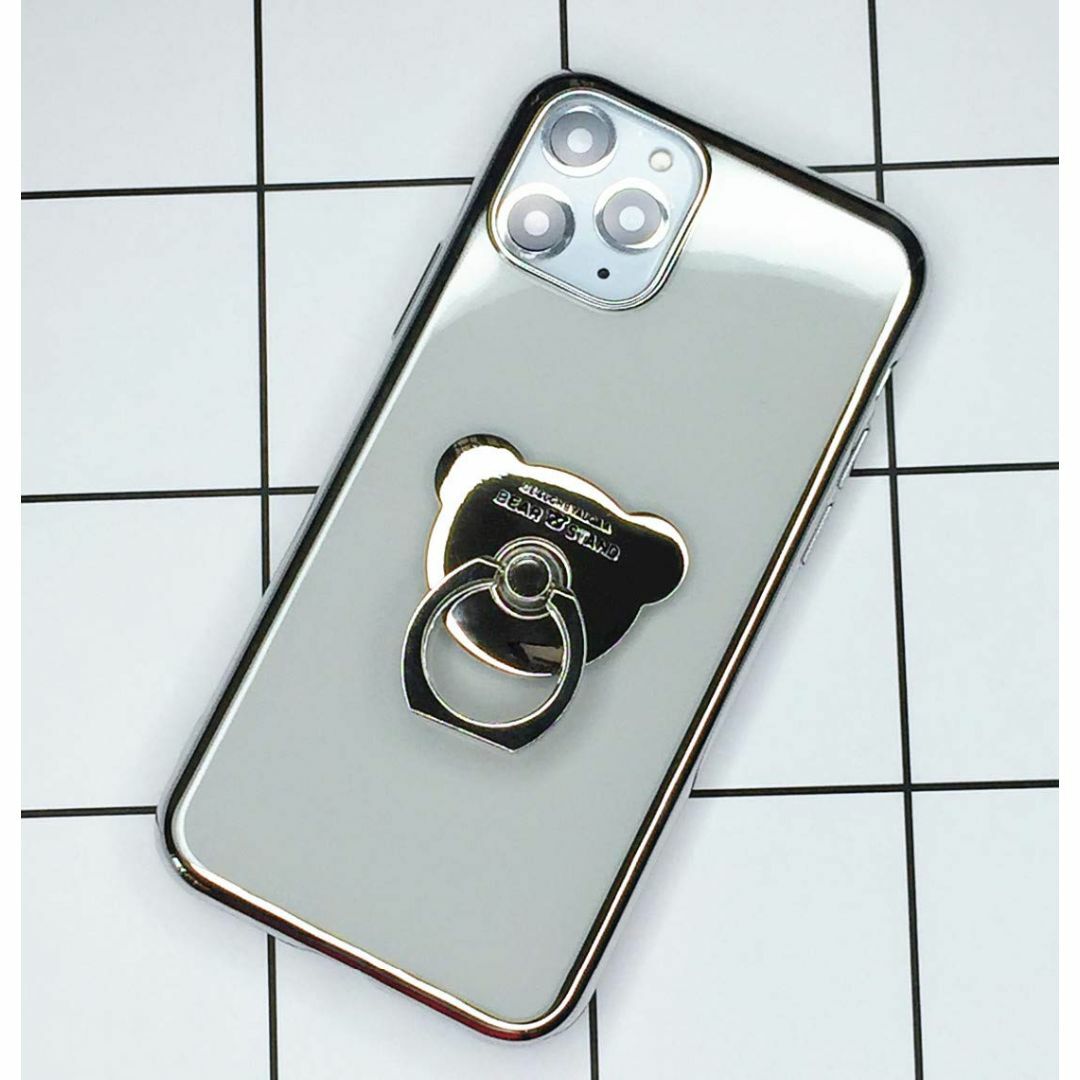 【在庫処分】iPhone11 Pro ケース リング付き 可愛い 防止 スタンド スマホ/家電/カメラのスマホアクセサリー(その他)の商品写真