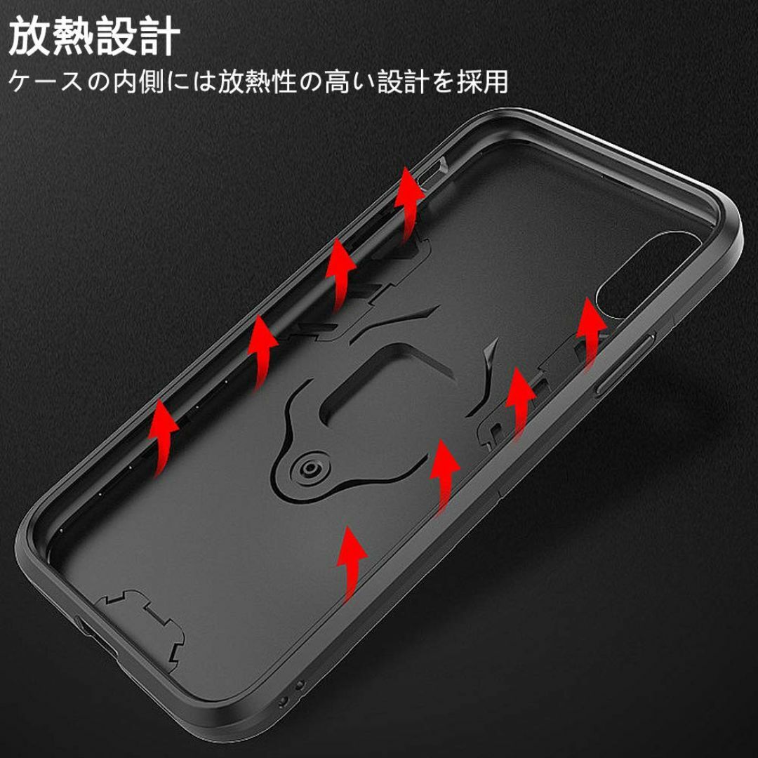 【人気商品】TMUJWS iPhone XR ケース リング付き 耐 全面保護  スマホ/家電/カメラのスマホアクセサリー(その他)の商品写真