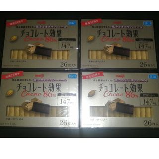 メイジ(明治)の即日発送 チョコレート効果 86% 4箱(菓子/デザート)