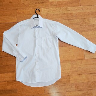 男児用白Yシャツ 150cm 白　(男子用　学生服　ブラウス　ワイシャツ男の子)