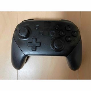 ニンテンドースイッチ(Nintendo Switch)の純正品 Nintendo SWITCH PROコントローラー プロコン　黒(その他)