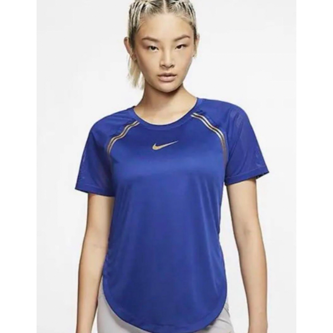 NIKE - ☆新品タグ付☆ ナイキ メッシュ Tシャツ ブルー NIKE - ☆新品タグ付☆ ナイキ メッシュ Tシャツ ブルー