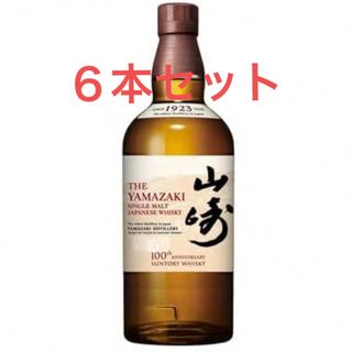 サントリー - 6本セット シングルモルト ウイスキー山崎100周年ラベル