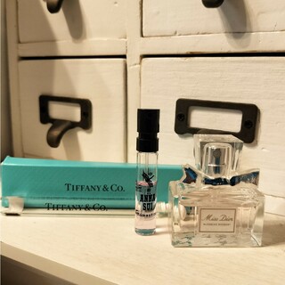クリスチャンディオール(Christian Dior)のミニ香水、サンプル、3点セットのまとめ売り(香水(女性用))