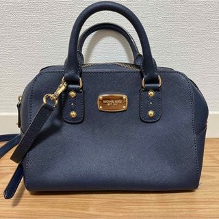 マイケルコース(Michael Kors)のマイケルコース　ネイビー　ショルダー&ハンドバッグ　2wey(ショルダーバッグ)