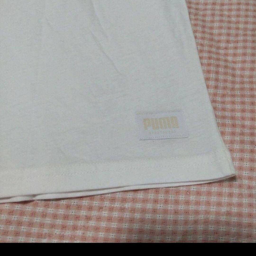 PUMA(プーマ)の【PUMA】ロゴTシャツ/S レディースのトップス(Tシャツ(半袖/袖なし))の商品写真