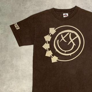 【BLINK182】ブリンク182 ダークブラウン Tシャツ Sサイズ バンドT(Tシャツ/カットソー(半袖/袖なし))