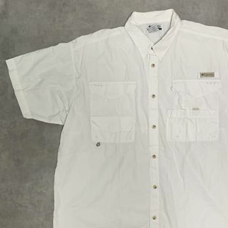 コロンビア(Columbia)の【ColumbiaPFG】コロンビア ホワイトフィッシングシャツ XXLサイズ(Tシャツ/カットソー(半袖/袖なし))