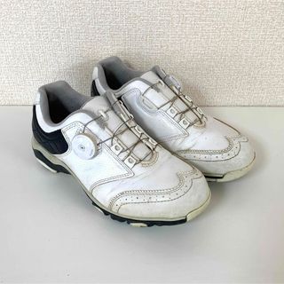 ミズノ(MIZUNO)のミズノ レディース ゴルフシューズ ダイヤル式 23.5㎝(シューズ)