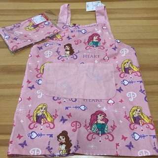 Disney - 新品　エプロン　三角巾　西松屋　ディズニー　プリンセス　110 女の子　