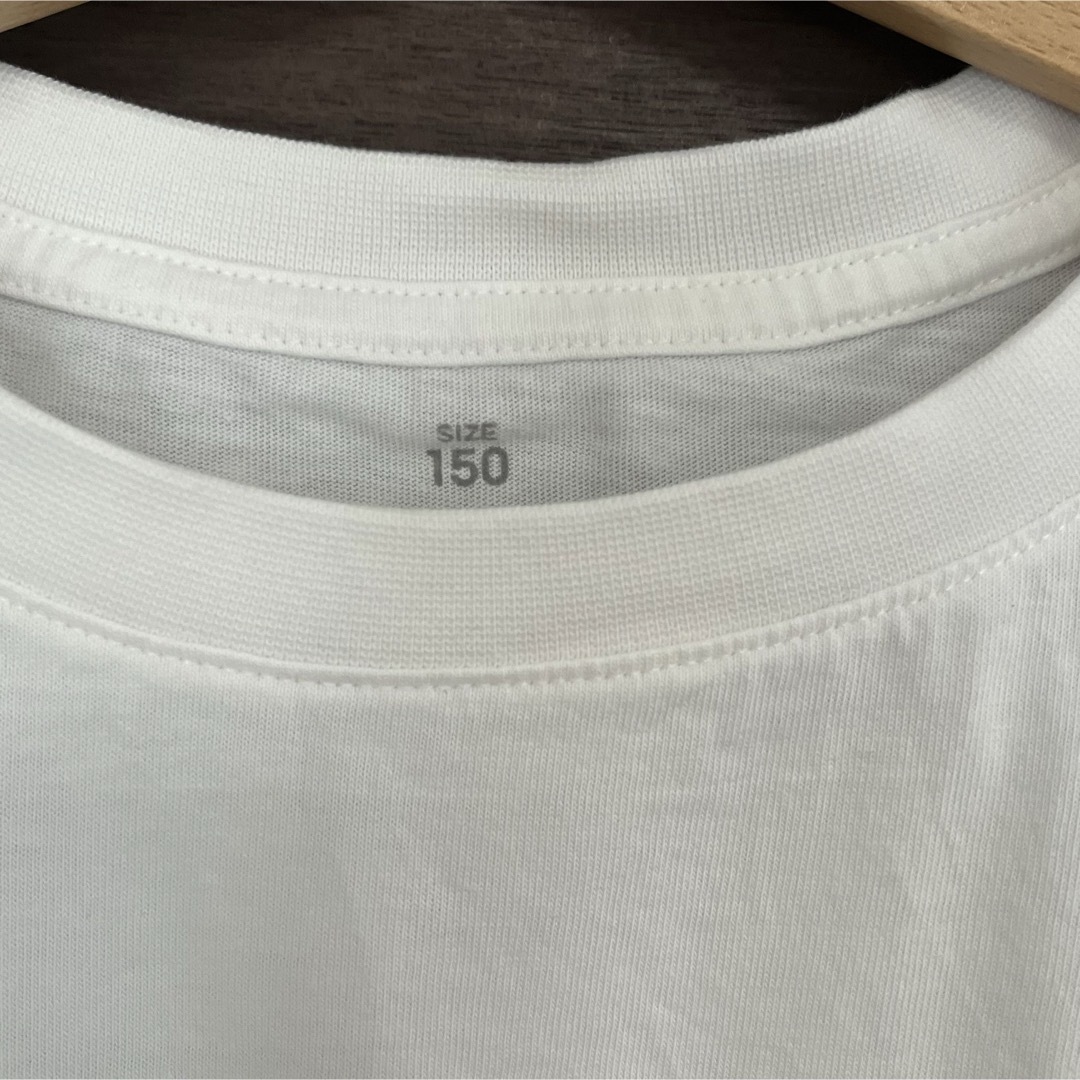 GU(ジーユー)のGUジーユー◾︎スパンコールTシャツ　150 キッズ/ベビー/マタニティのキッズ服男の子用(90cm~)(Tシャツ/カットソー)の商品写真