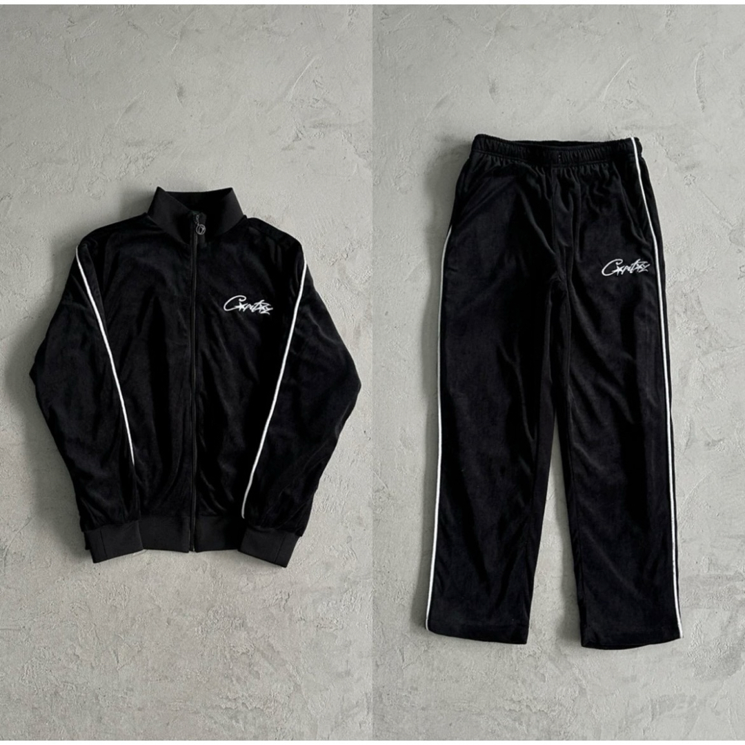 XS】Corteiz Velour Tracksuit - ブラックの通販 by mari|ラクマ XS】Corteiz Velour Tracksuit - ブラックの通販 by mari|ラクマ