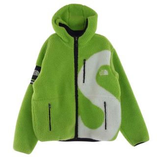 シュプリーム(Supreme)のSupreme シュプリーム ジャケット 20AW NT62004I × THE NORTH FACE ノースフェイス Logo Hooded Fleece Jacket ロゴ フーディ フリース ジャケット グリーン系 M【中古】(その他)