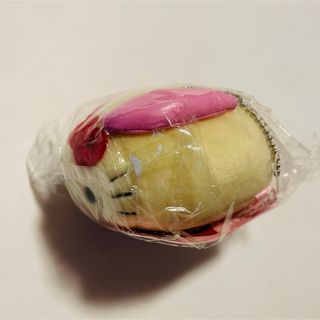 ハローキティ(ハローキティ)のハローキティ  和菓子シリーズ　ぬいぐるみ　マスコット　うさぎまん　おまんじゅう(キャラクターグッズ)