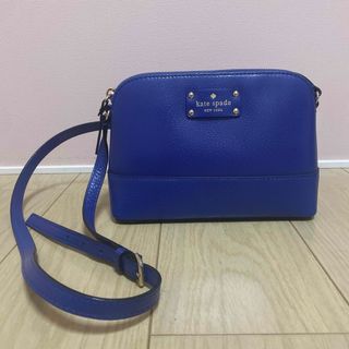 kate spade new york - ケイトスペード　ショルダー　バック　鞄　青