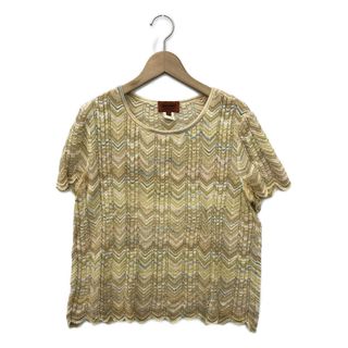 MISSONI - ミッソーニ MISSONI 半袖ニット    レディース 42