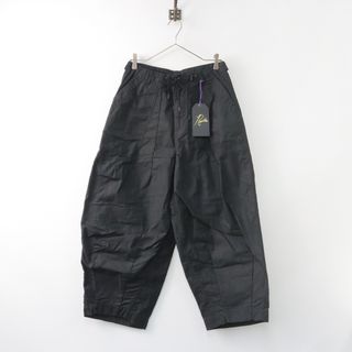 美品 ニードルス Needles OT216 ファティーグ ヒザデルパンツ H.D. Pant Fatigue XS/ブラック コットン ドロスト【2400013850797】