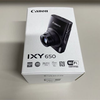 キヤノン(Canon)のCanon デジタルカメラ ブラック IXY 650 BK(コンパクトデジタルカメラ)