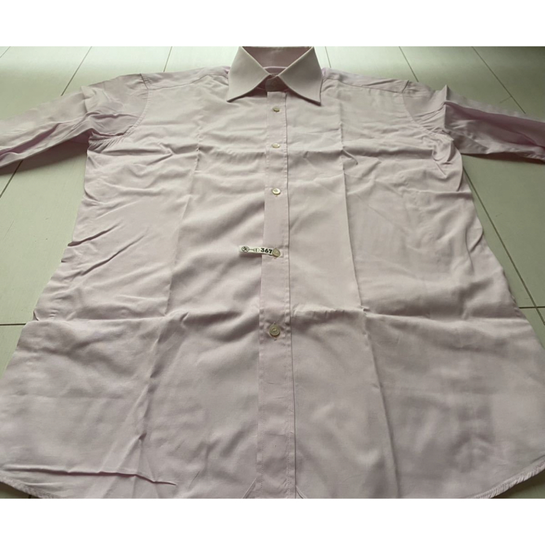 Gucci(グッチ)のGUCCI グッチ イタリア製 ドレス Yシャツ 長袖 ピンク 38/15 M メンズのトップス(シャツ)の商品写真