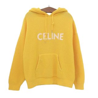 celine - セリーヌ ロゴ ニット パーカー 2A85W423P レディース イエロー CELINE 【中古】 【アパレル・小物】