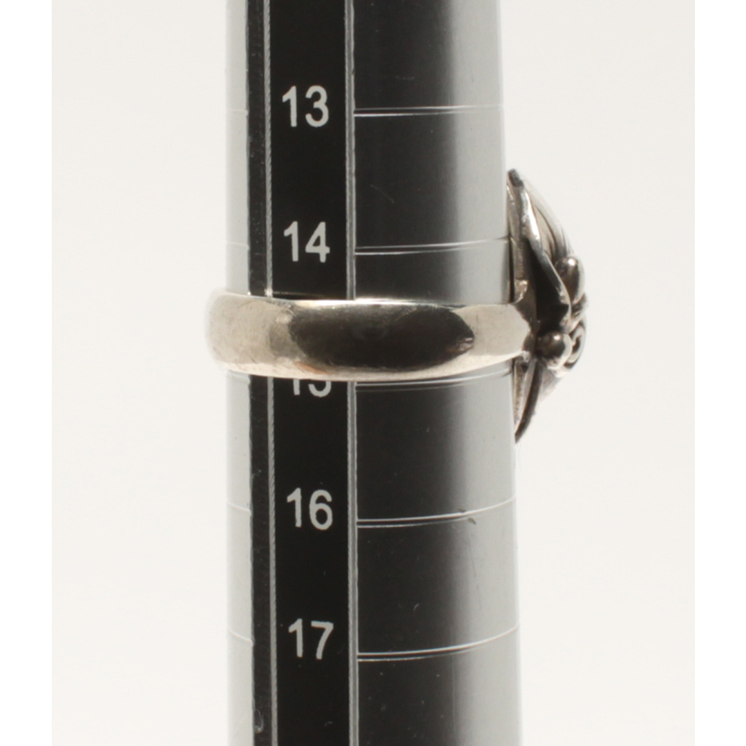 リング 指輪 SV925 琥珀    レディース 14号 レディースのアクセサリー(リング(指輪))の商品写真
