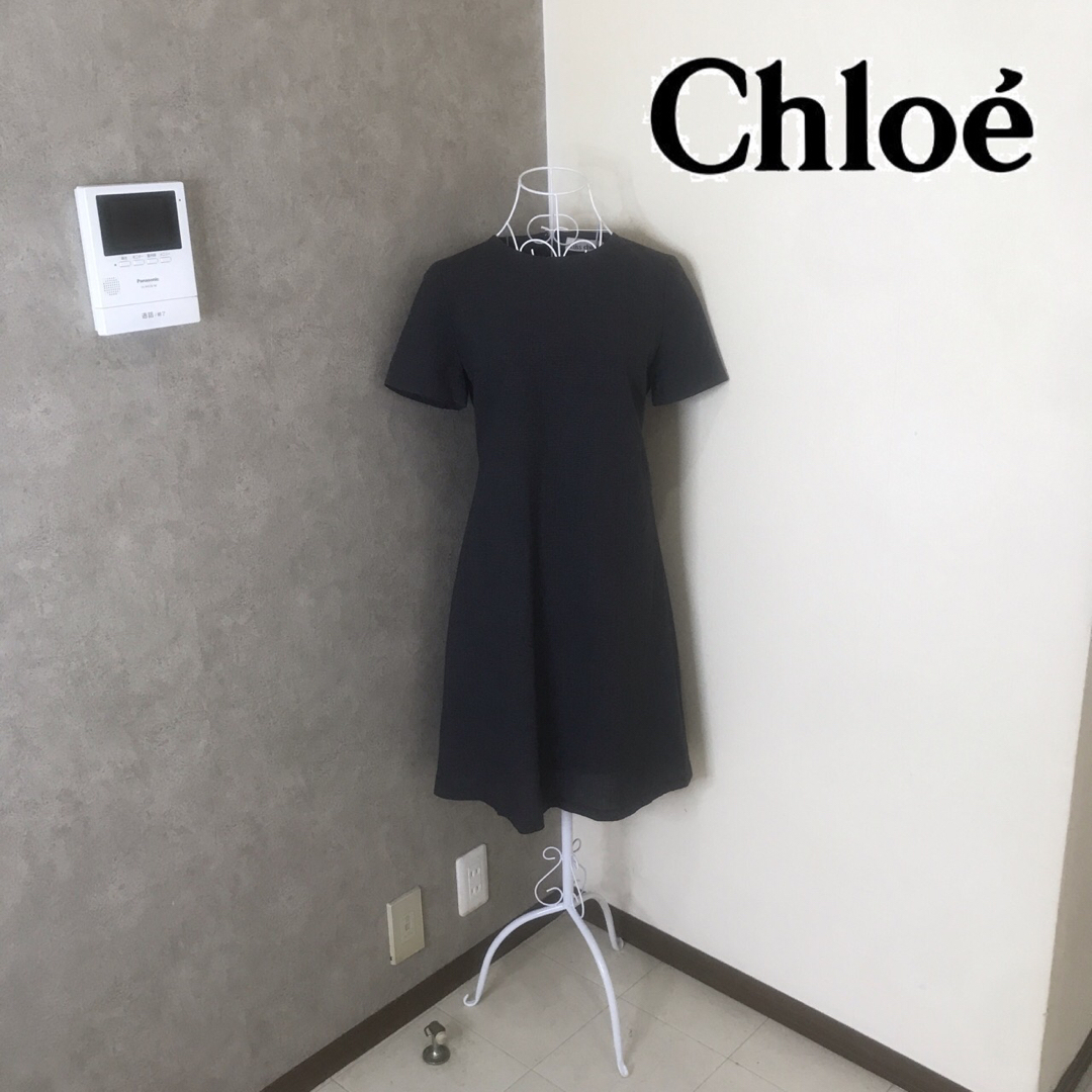 Chloe(クロエ)のクロエ♡2度着用　ワンピース  レディースのワンピース(ひざ丈ワンピース)の商品写真