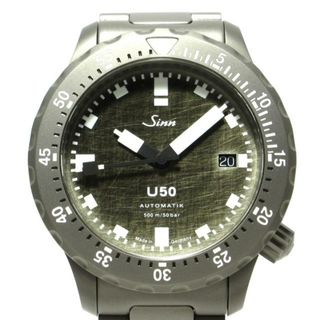 シン(SINN)のSinn(ジン) 腕時計美品  U50.DS メンズ SS/1000本限定/スクラッチ加工ダイヤル ダークグレー(その他)