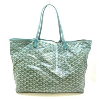 GOYARD - GOYARD(ゴヤール) トートバッグ レディース サンルイGM グリーン コーティングキャンバス×レザー