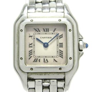 カルティエ(Cartier)のCartier(カルティエ) 腕時計 パンテールSM W25033P5 レディース SS アイボリー(腕時計)