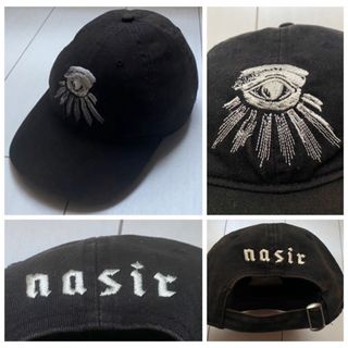 ラップミュージシャン(RAP MUSICIAN)のnas kanye west nasir ナス ナズ カニエ black cap(キャップ)