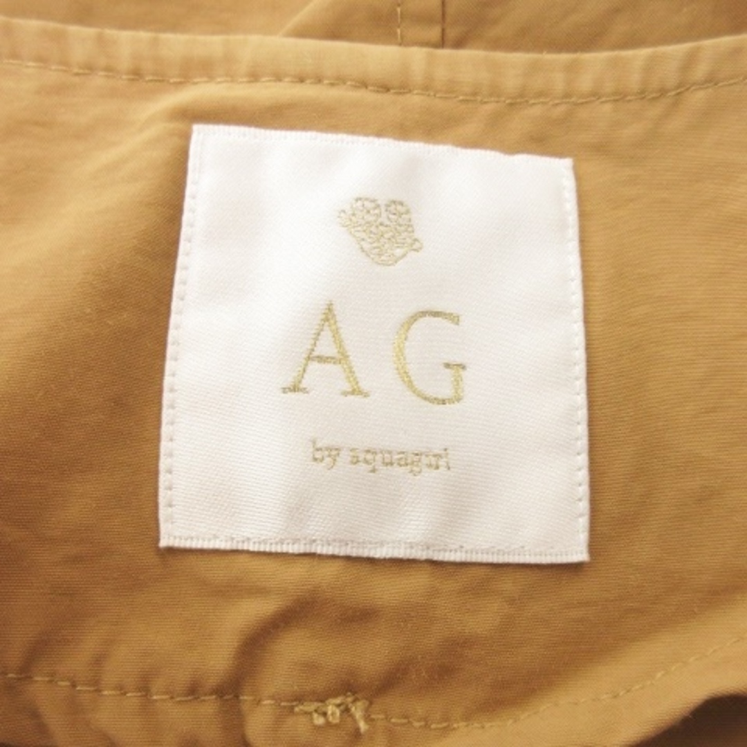 AG by aquagirl(エージーバイアクアガール)のエージーバイアクアガール ジャケット ブルゾン ジップアップ ナイロン混 M 茶 レディースのジャケット/アウター(ブルゾン)の商品写真