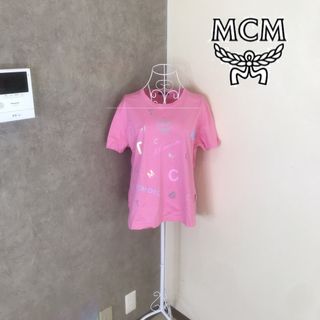 エムシーエム(MCM)のMCM♡ロゴ入りTシャツ　大きいサイズ　３L(カットソー(半袖/袖なし))