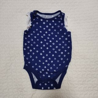 ベビーギャップ(babyGAP)のGAP ロンパース　ノースリーブ　12-18M(ロンパース)