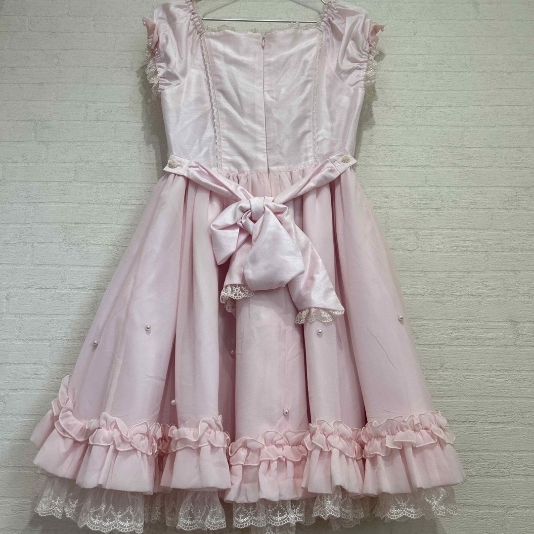 ア2 アンジェリックプリティ 美品 シャンタン シフォン ワンピース プリンセス ア2 アンジェリックプリティ 美品 シャンタン シフォン ワンピース プリンセス