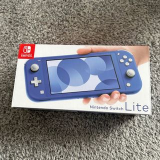 ニンテンドースイッチ(Nintendo Switch)の新品の保証印あり/Nintendo Switch LITE ブルー(家庭用ゲーム機本体)