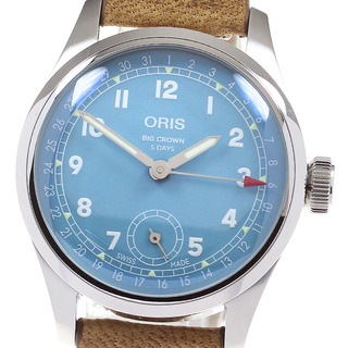 ORIS - オリス ORIS 7786.40 ビッグクラウン タイマー デイト 手巻き メンズ 極美品 箱・保証書付き_817088