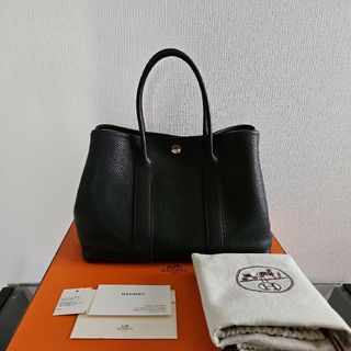 エルメス(Hermes)のエHERMES☆エルメス ガーデンパーティーTPM ネゴンダブラック黒(ハンドバッグ)