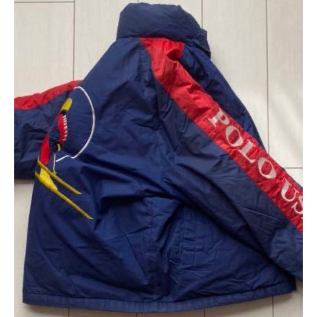 POLO RALPH LAUREN - 80s POLO USA CIRCLE SKI COOKIE DOWN BLUE POLO RALPH LAUREN - 80s POLO USA CIRCLE SKI COOKIE DOWN BLUE