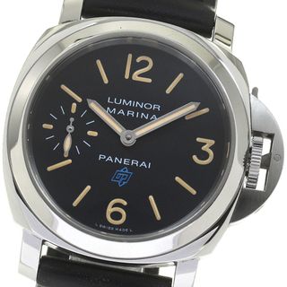 パネライ(PANERAI)のパネライ PANERAI PAM00631 ルミノールマリーナ ロゴ アッチャイオ 手巻き メンズ _816746(腕時計(アナログ))